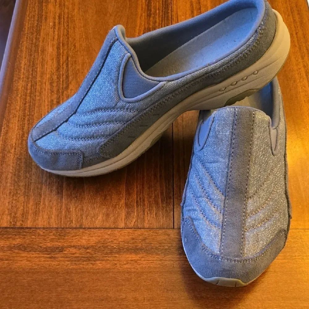 Esprit Blue Slip-On Clogs Size 7